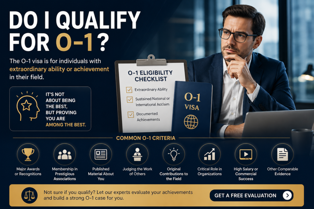 Do I Qualify for O-1? A Self-Assessment Guide to the 8 Criteria